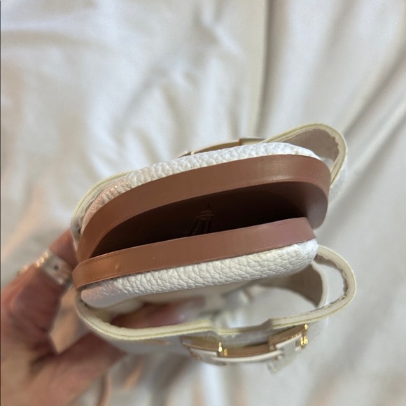 White Slide Sandals - Picture 4 of 4